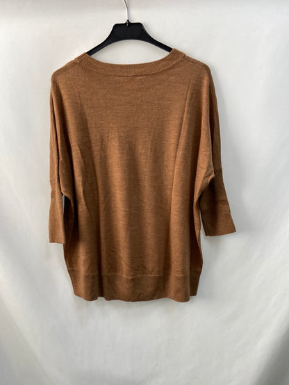 ANTHROPOLOGIE.Camel wool sweater t.xs