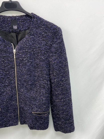 PIMKIE.Chaqueta negra y azul T.S