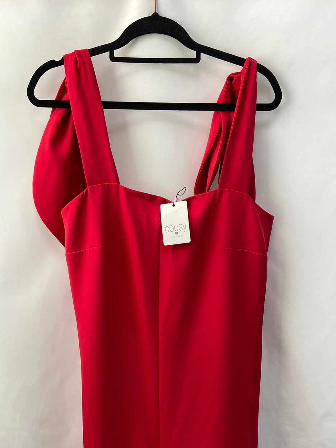 COOSY. Flowy Red Jumpsuit TM