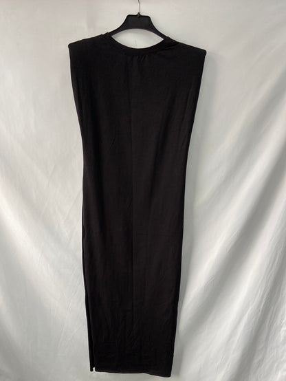 OTRAS.Vestido largo hombreras T.s