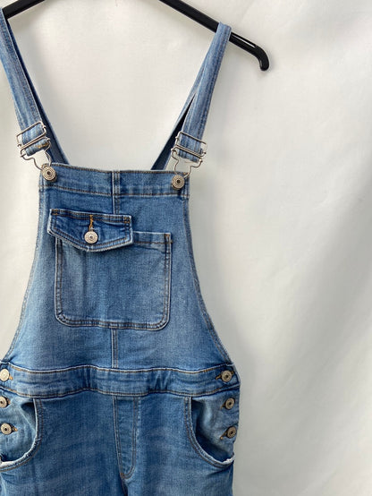 ZARA.Peto largo denim 13-14 años