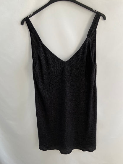 MANGO.Vestido mini textura T.M