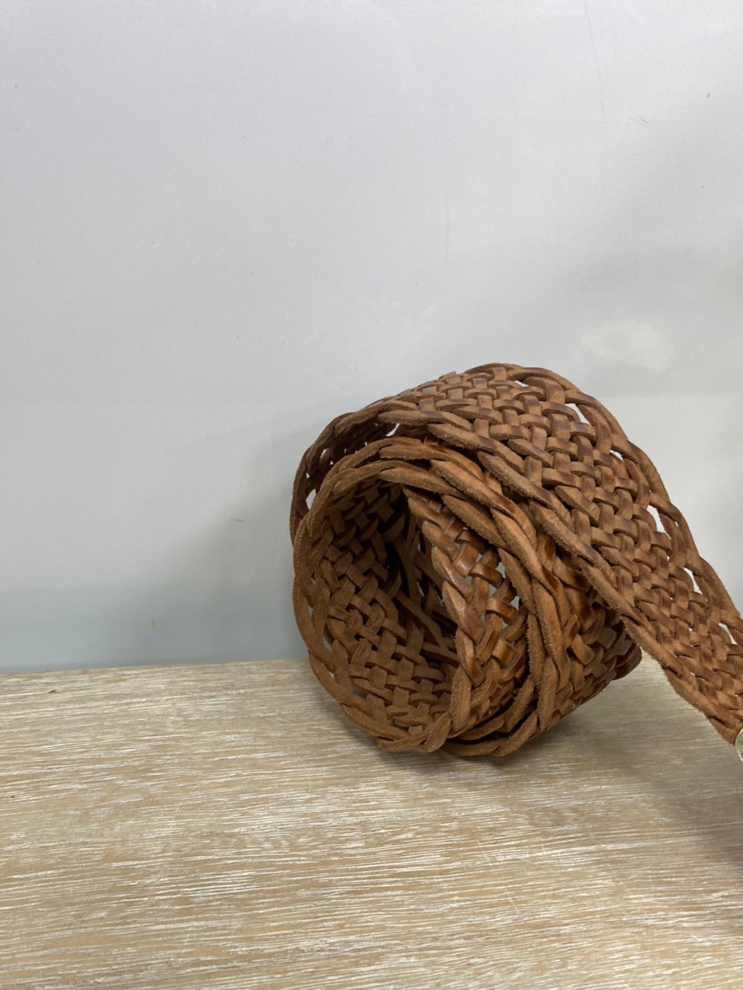 OTHERS. Camel Tu Braided Belt