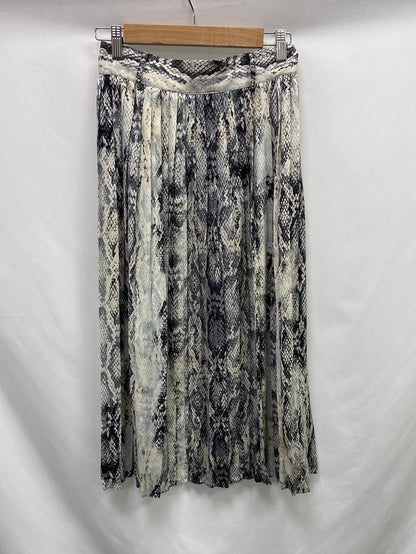 ZARA. Falda abotonada animal print T.S