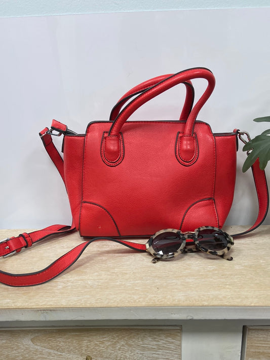 PARFOIS. Red leatherette bag (tara)