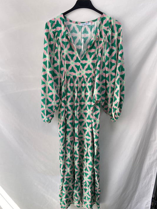 PINPON LILI.Vestido midi estampado Tu(s)