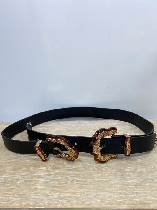 OTRAS.Cinturón doble hebilla