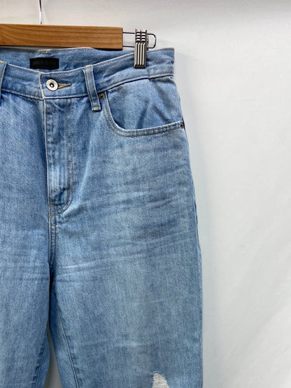 UNIQLO.Pantalones vaqueros anchos rectos T.36