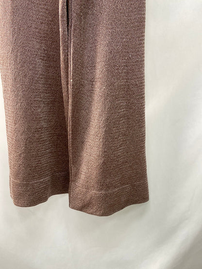 ZARA.Pantalones anchos punto T.M