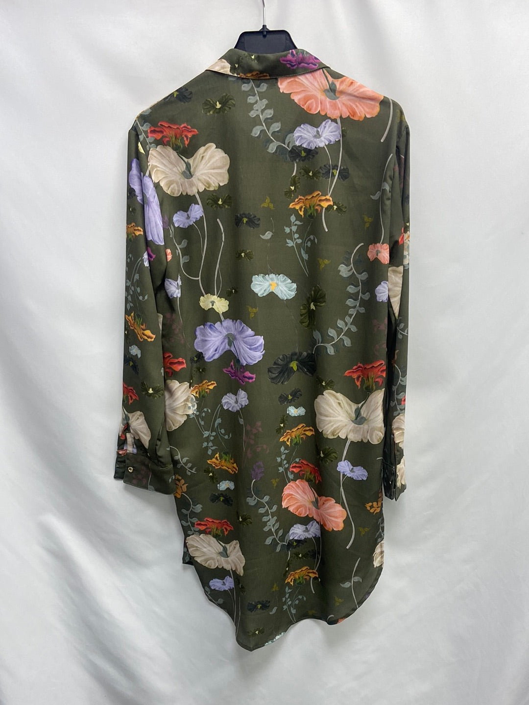 MarketBACK COUTURE. Vestido verde camisero T.s