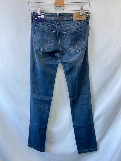 FORNARINA.Vaqueros clásicos cintura baja T.27(36)