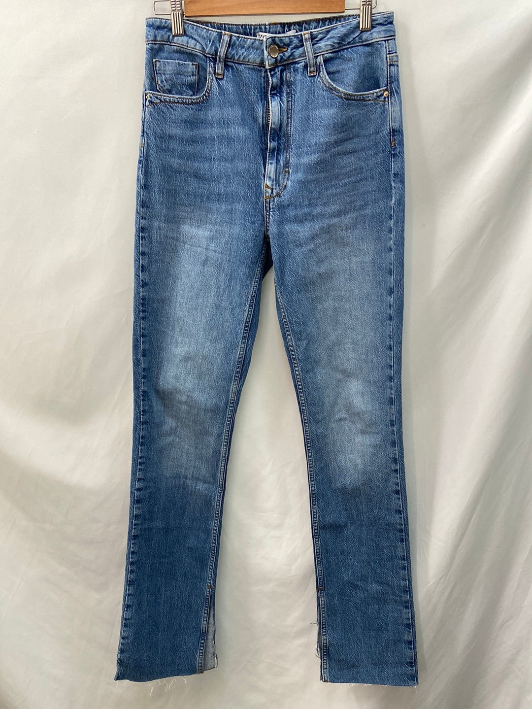 ZARA.Straight leg jeans size 38