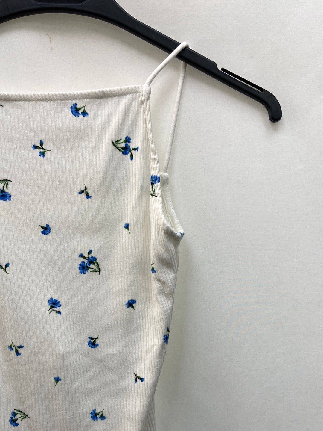 H&M.Body punto blanco halter T.XS