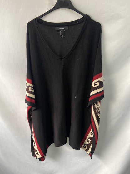 FOREVER21.Poncio punto vestido T.S/M