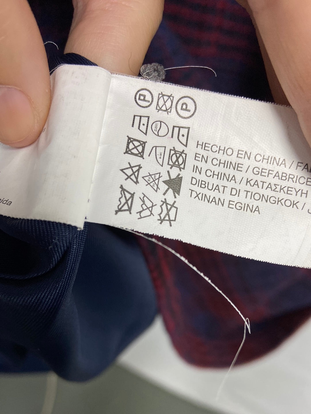 PULL&amp;BEAR. Checked cloth coat Tm