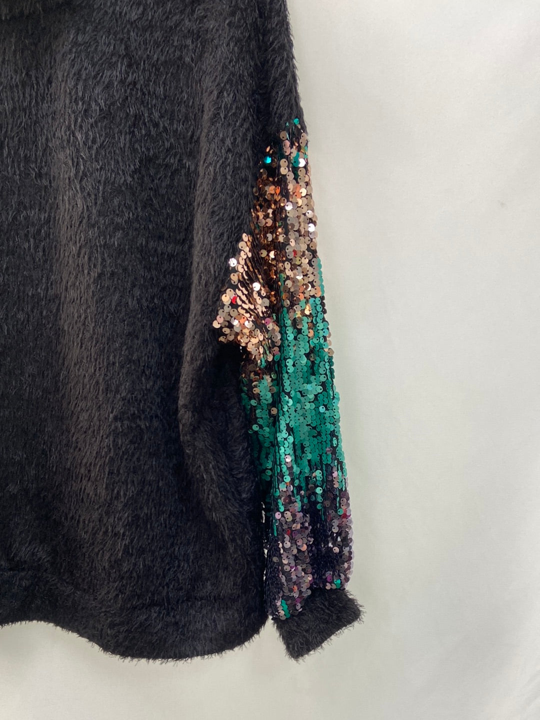 MarketOTRAS.Jersey pelito lentejuelas T.u (m)