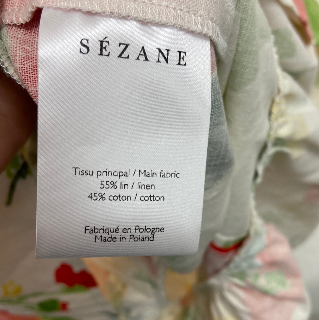 SÉZANE. Long floral dress S.34