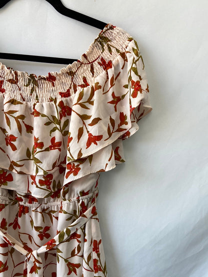 LOVERS+FRIENDS.Vestido rosita flores T.m