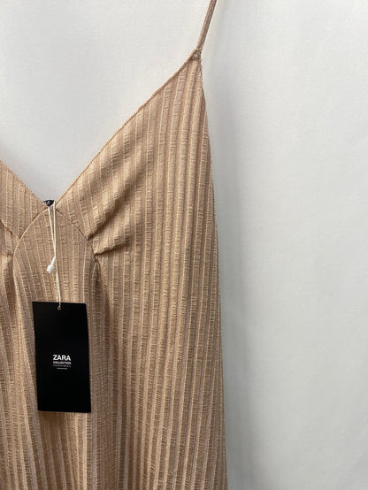ZARA. Beige knit top TM