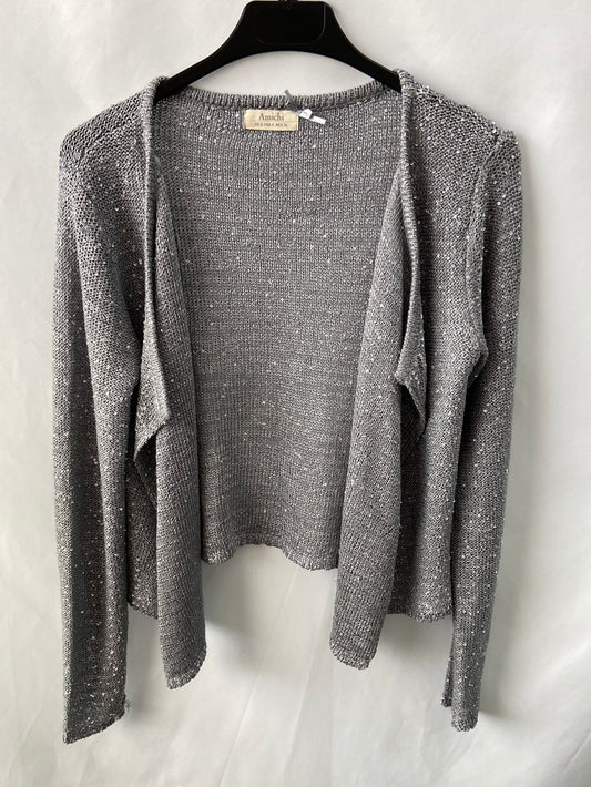 AMICHI. Open sequin knit jacket Ts