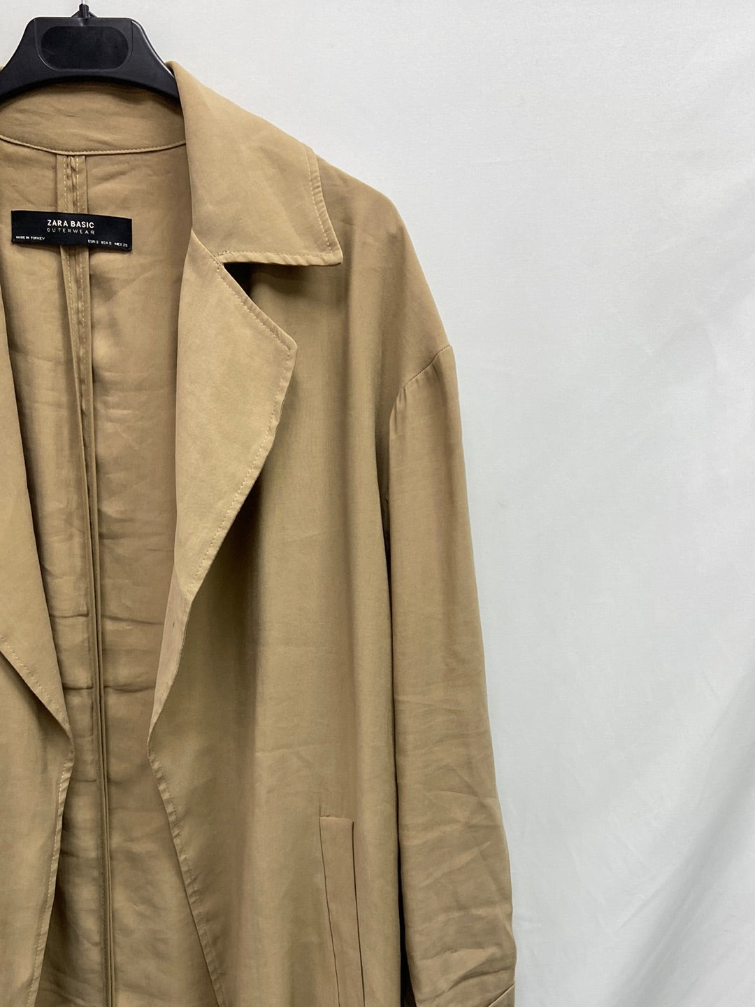 ZARA.Trench beige T.S