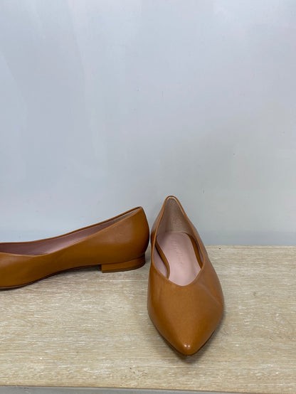 BOHEMIAN. Bailarina piel camel T-38