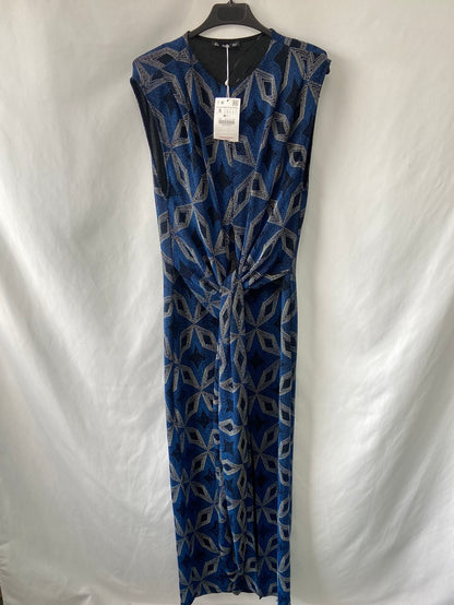 ZARA.Vestido largo fiesta T.S