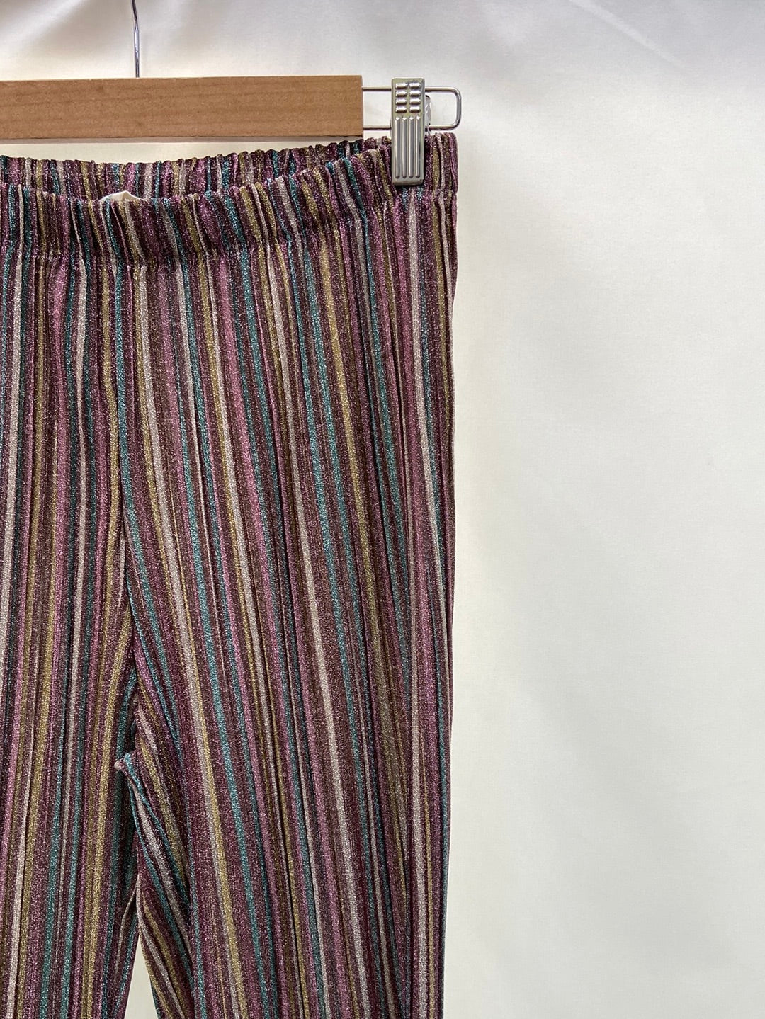 RENATTA&GO.Pantalones purpurina T.L