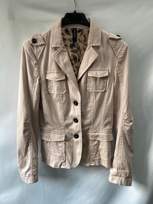 MARC CAIN.Chaqueta fina rosa T.xs