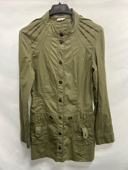 MOTIVI.Chaqueta Fina verde caqui TU(s) Tara