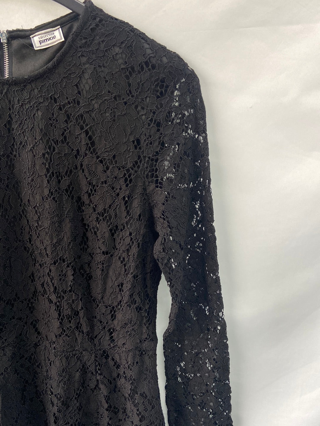 PIMKIE. Black lace short jumpsuit Ts