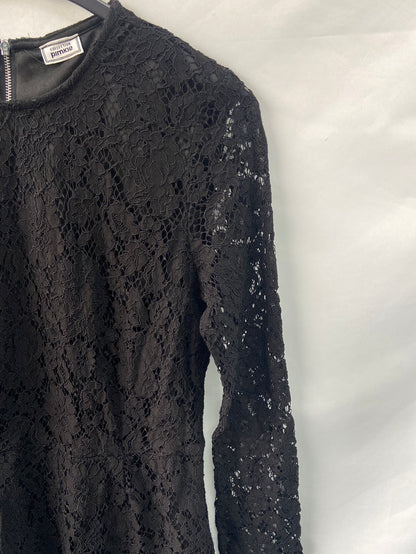 PIMKIE. Black lace short jumpsuit Ts