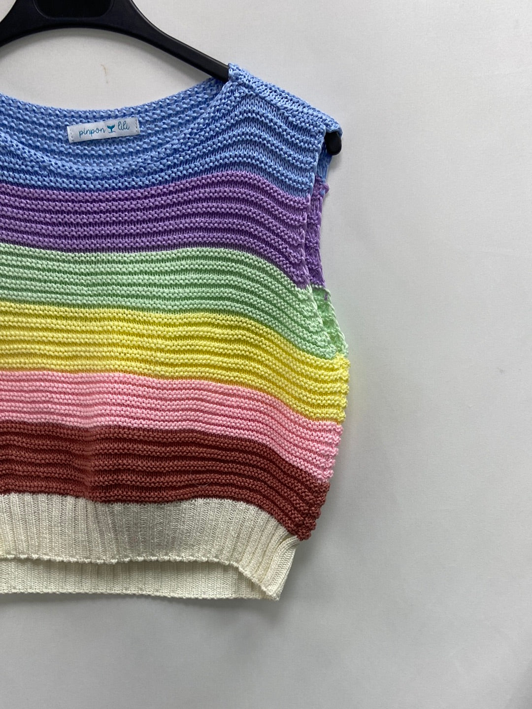 PINPON LILI.Top punto rayas T.S