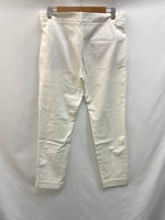 ZARA. Pantalones chino blancos T.40