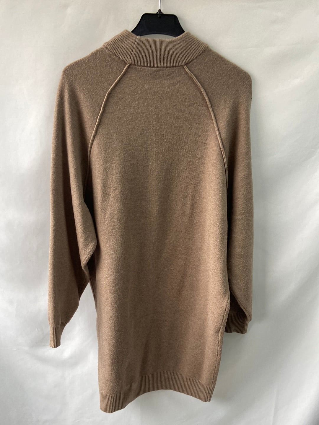 PIMKIE.Vestido camel punto T.s