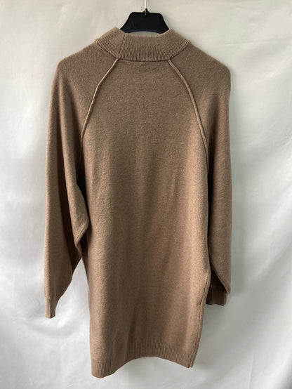PIMKIE.Vestido camel punto T.s