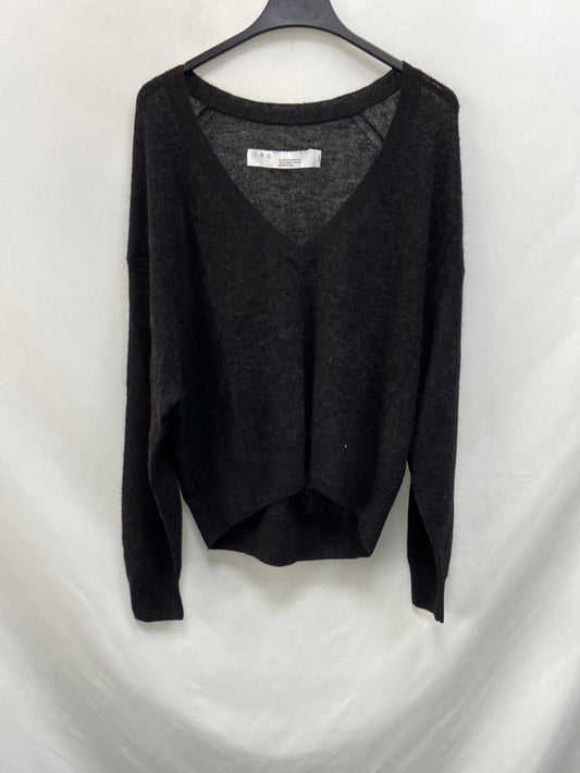 IRO.Black V-neck sweater S.XS