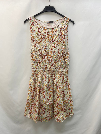 ZARA. Short floral dress TL