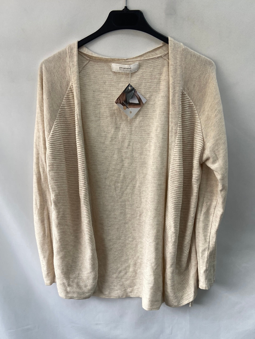 PROMOD. Beige cardigan TU(S)