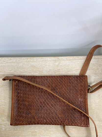 OTRAS.Bolso piel marrón