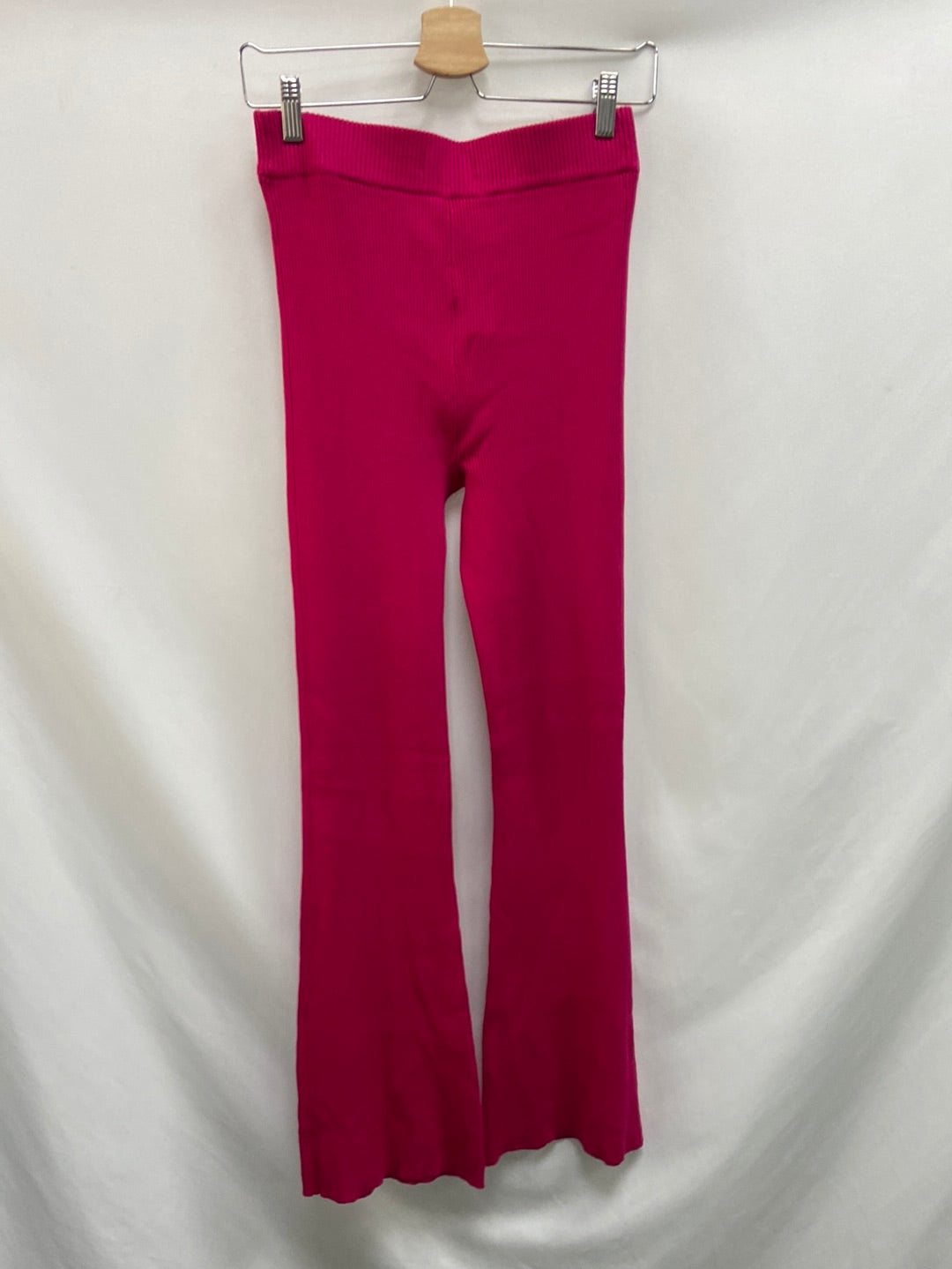 PRIMARK. Pantalón de punto rosa T.s