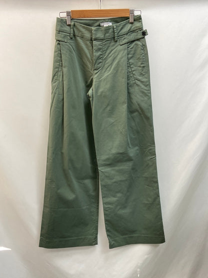 SHON MOTT.Wide green culottes S.0(xs)