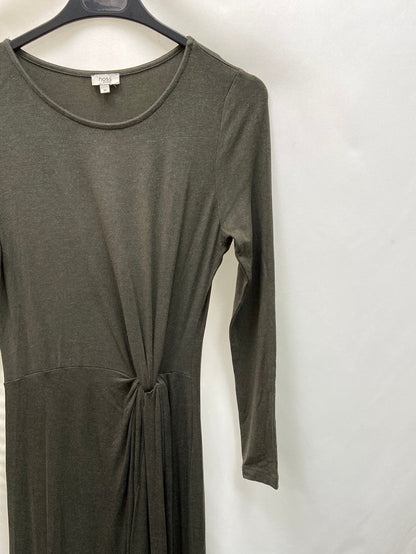 HOSS INTROPIA. Vestido largo verde T.m