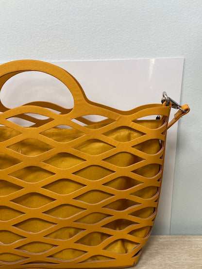 OTHERS. Oversized leather backpack