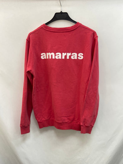 AMARRAS.Sudadera rosa oscuro T.S (TARA)