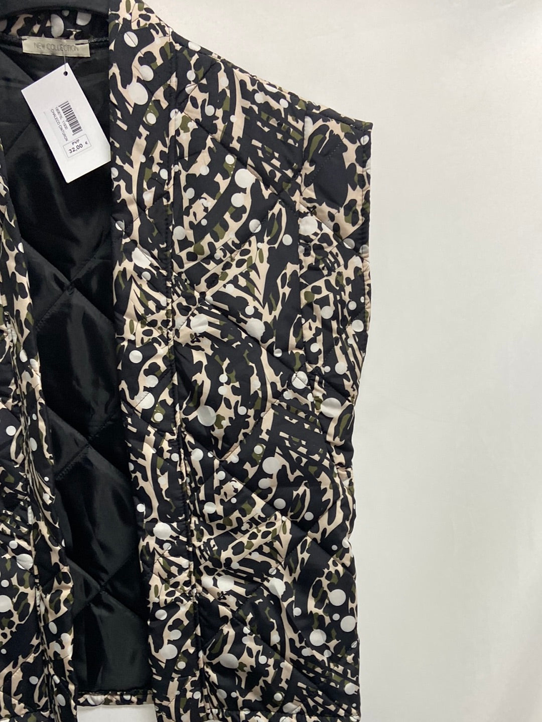 NEW COLLECTION.Chaleco acolchado print TU (s,m,l)