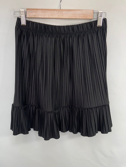 ZARA.Falda corta plisada T.S