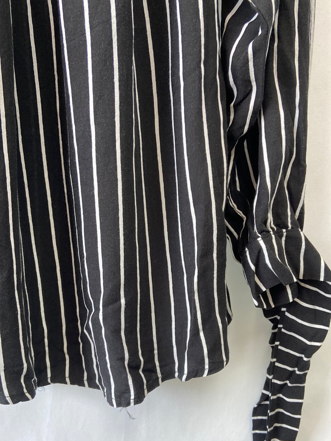 OTHER.Striped boat neck top Ts