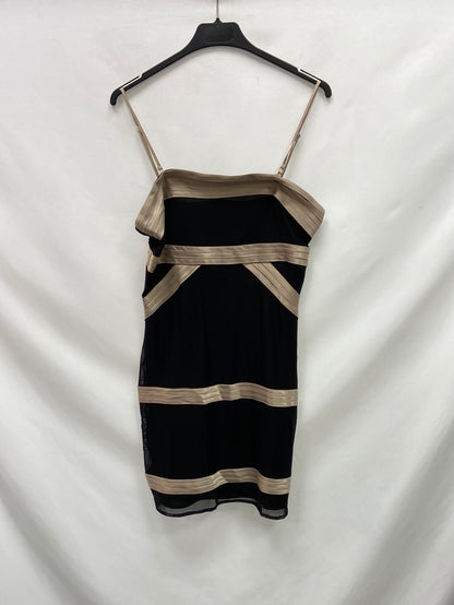 ASOS.Two-tone fitted dress S.40