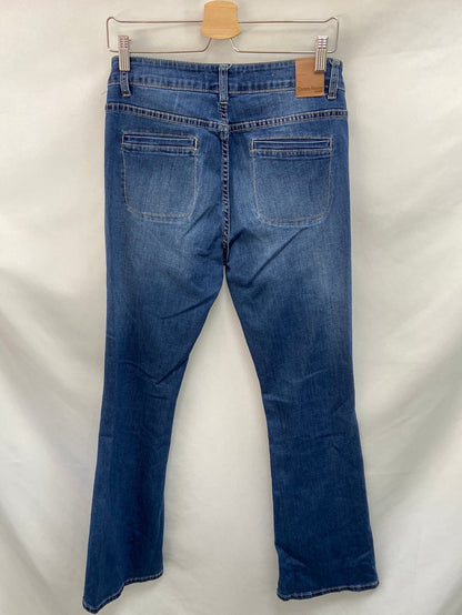 QUEEN HEARTS. Pantalones campana T.XL